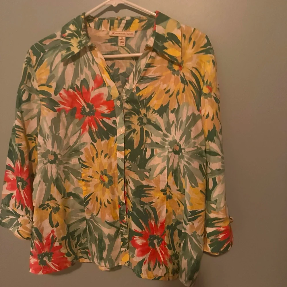 SS Pretty spring blouse - Picture 1 of 4